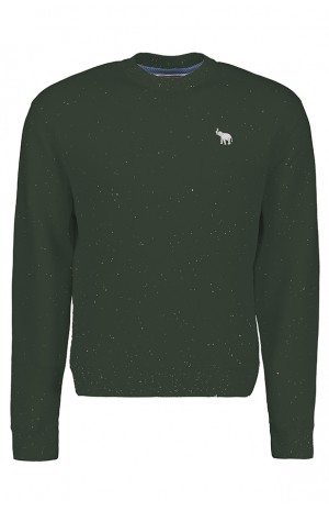 GREEN DOTTED SWEAT SHIRT